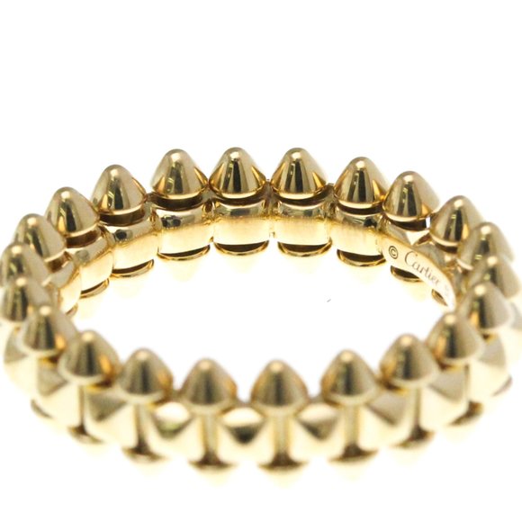 Cartier Crash De Cartier Ring SM B4229852 Pink Gold (18K) Fashion No Stone Ba... - Picture 8 of 10